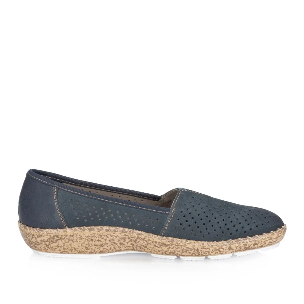 44854-14 Navy Slip On