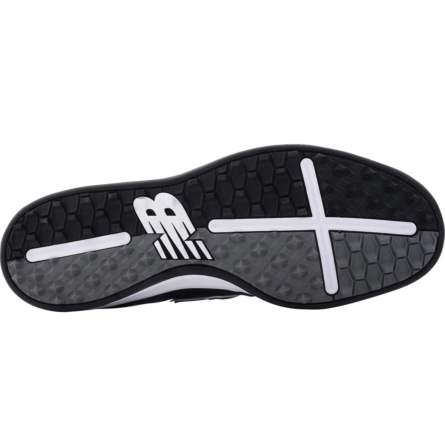 480 Spikeless Golf Shoes Black/White - AW24