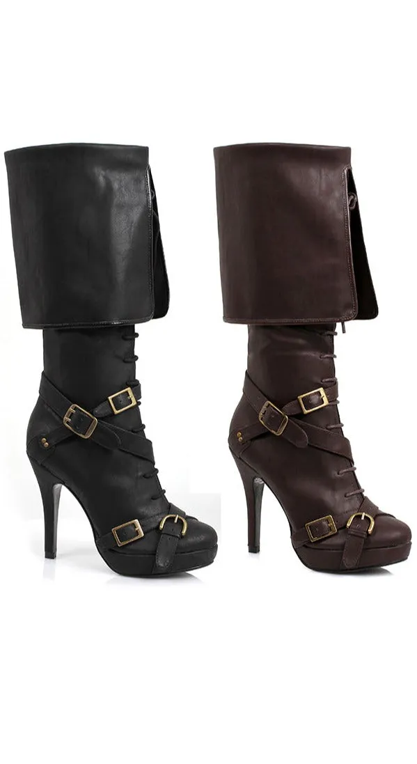 4" Knee High Buckle Boot