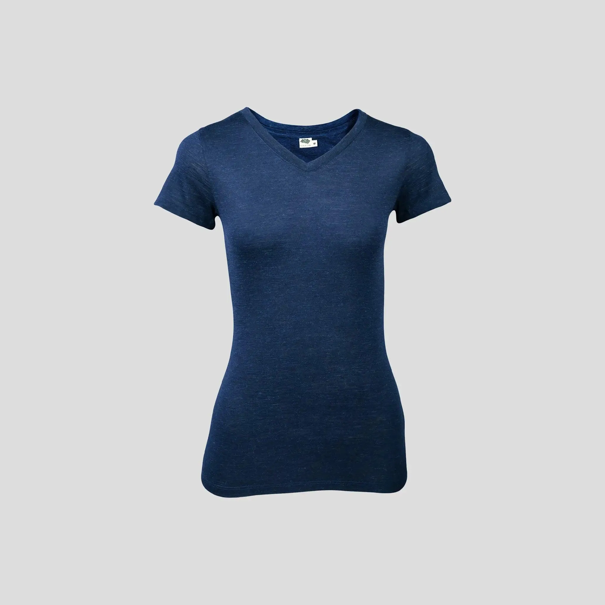 5 Pack - Women's Alpaca Wool V-Neck T-Shirts: 160 Ultralight