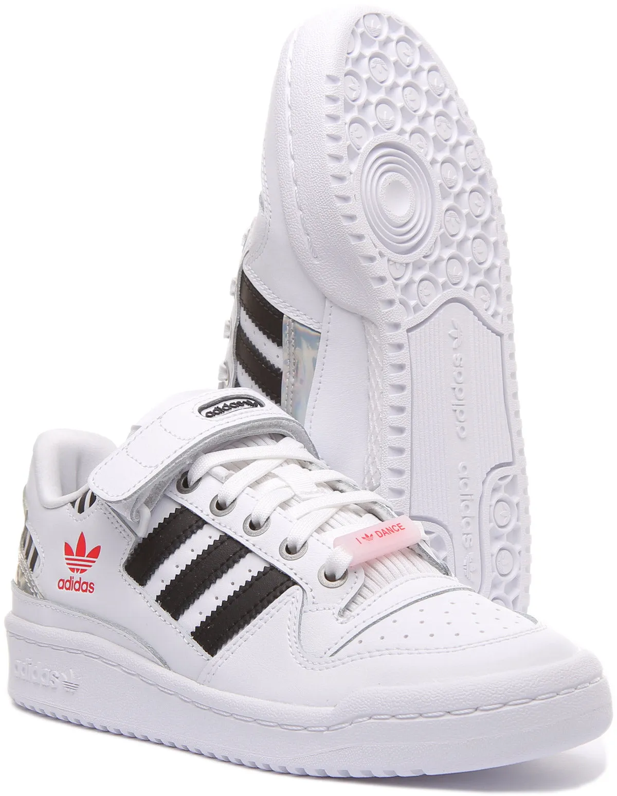 Adidas Forum Low In White Black For Women