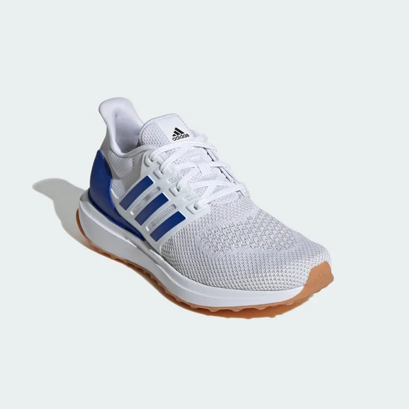 ADIDAS KID'S UBOUNCE DNA WHITE/BLUE RUNNING SHOES