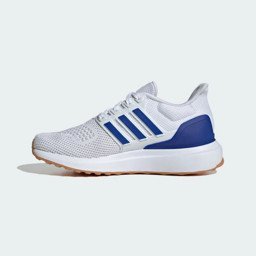 ADIDAS KID'S UBOUNCE DNA WHITE/BLUE RUNNING SHOES