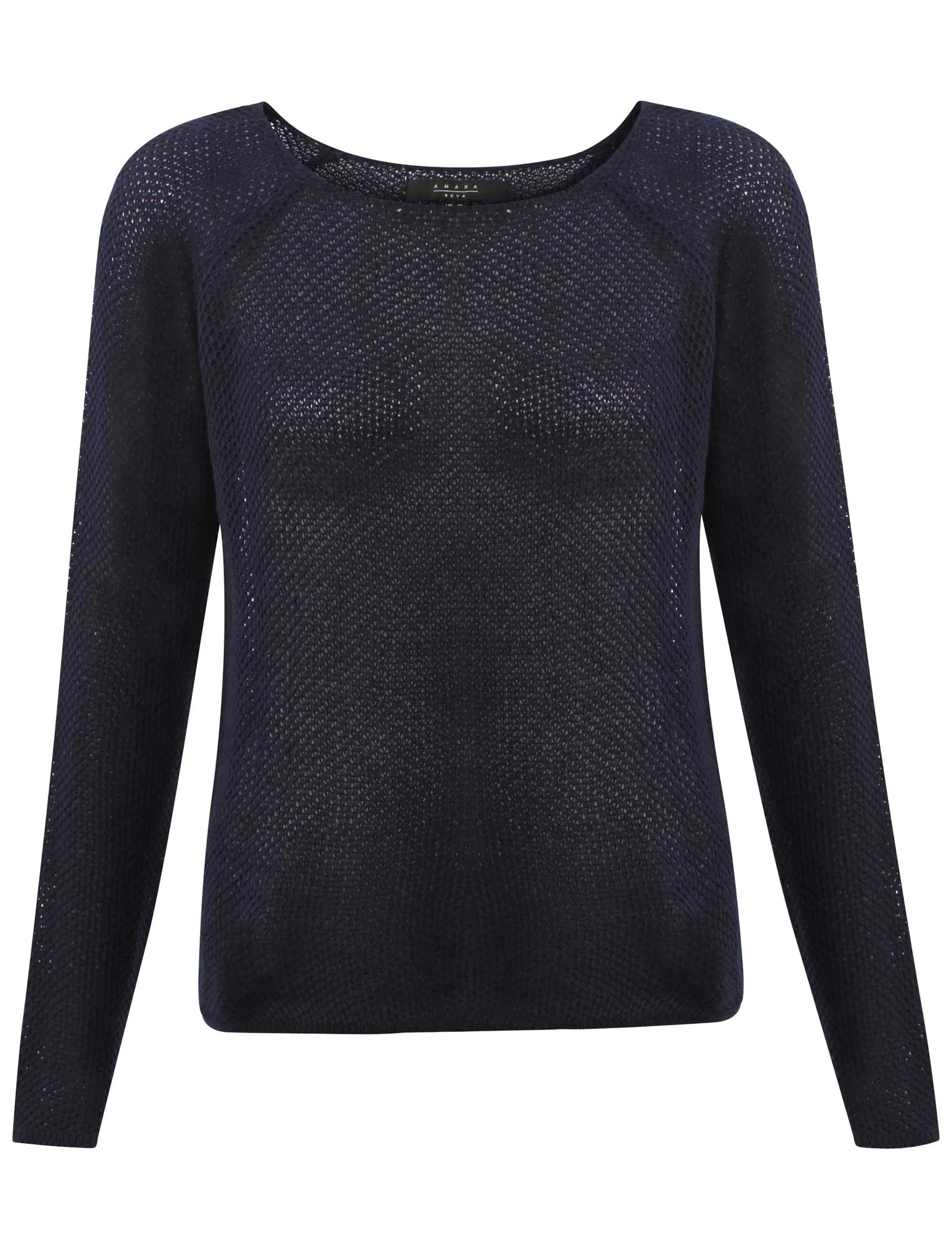 Amara Reya Water Lily navy jumper