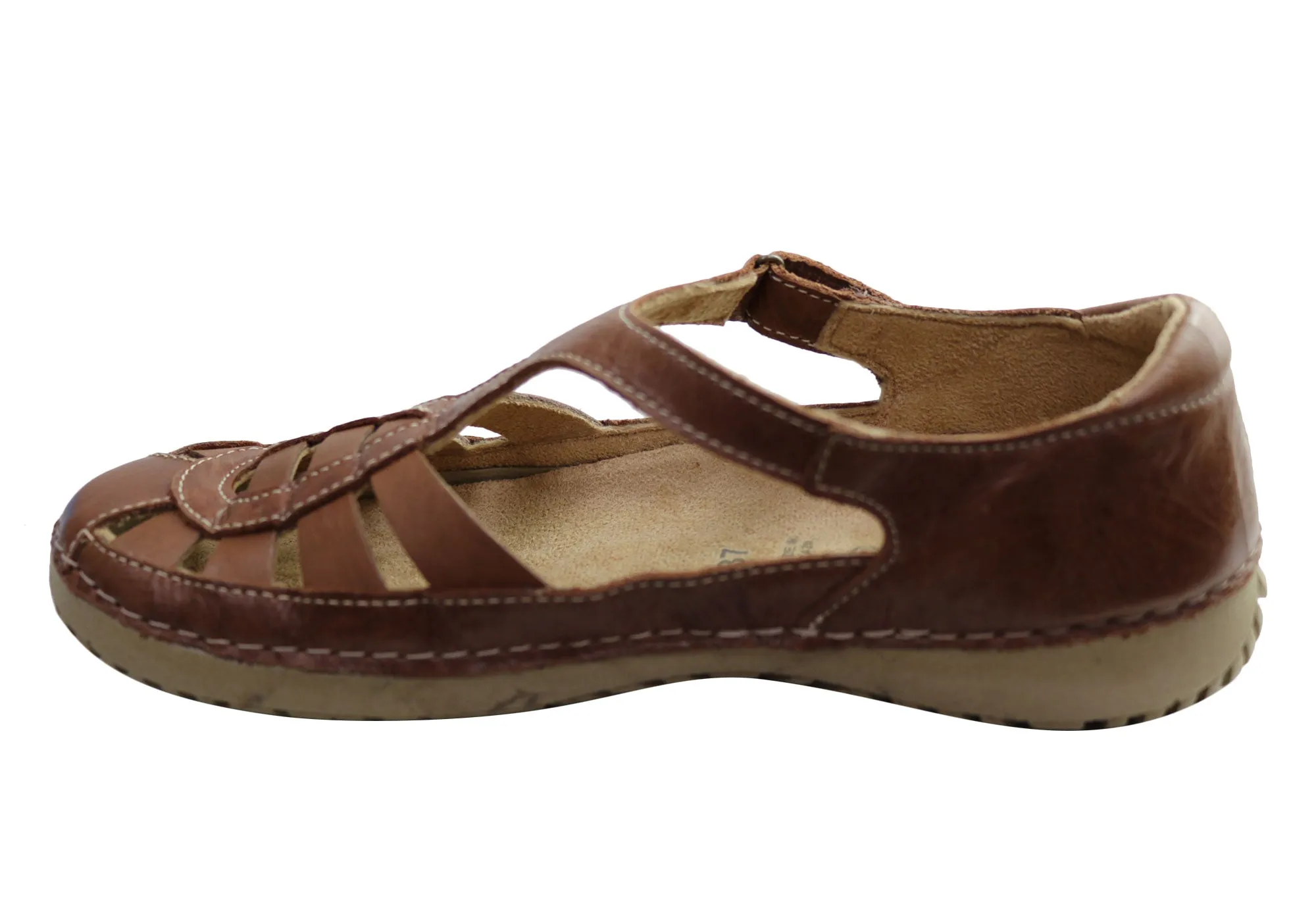 Andacco Bronti Womens Comfortable Leather Shoes Made In Brazil