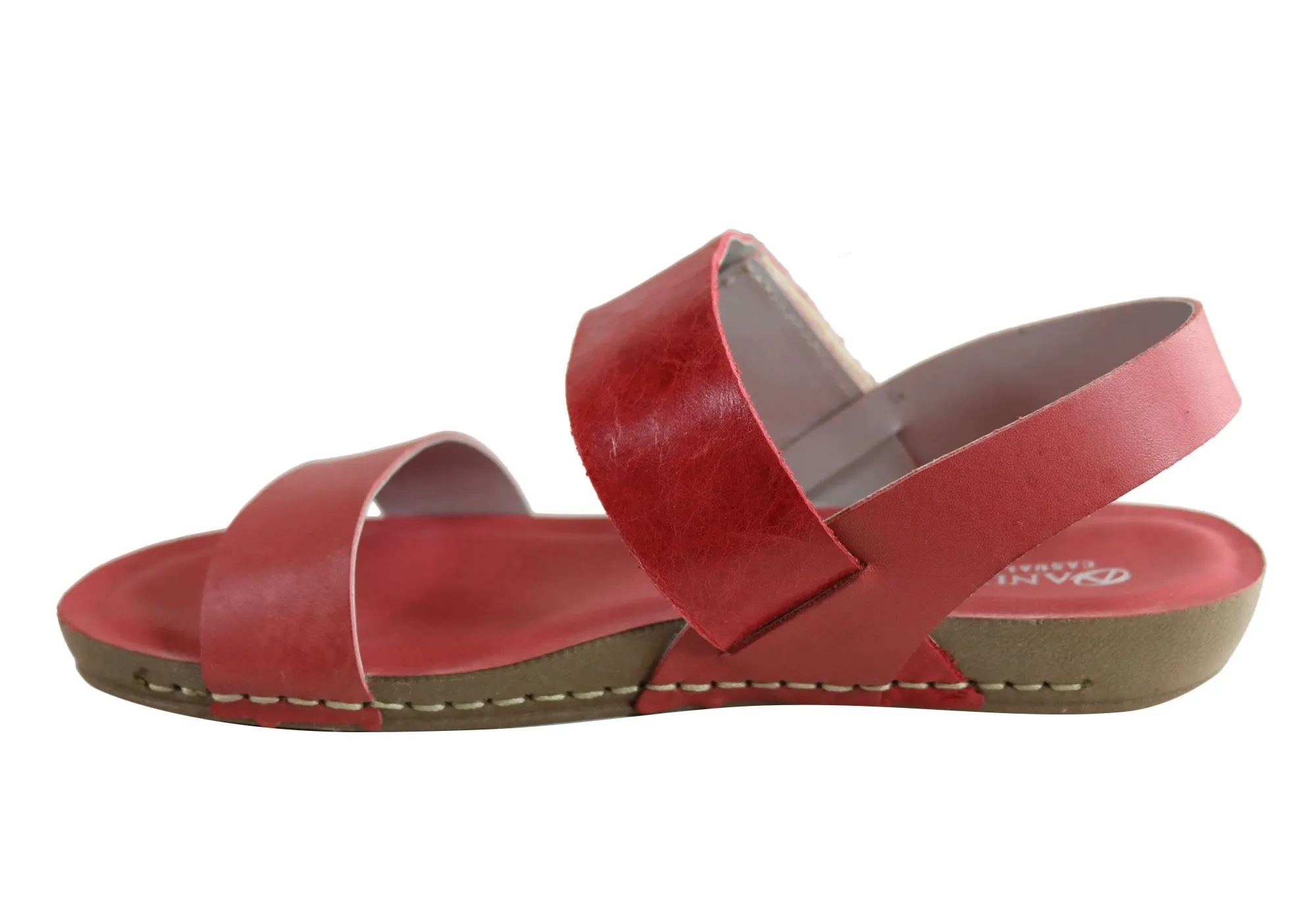 Andacco Mira Womens Comfortable Leather Sandals Made In Brazil