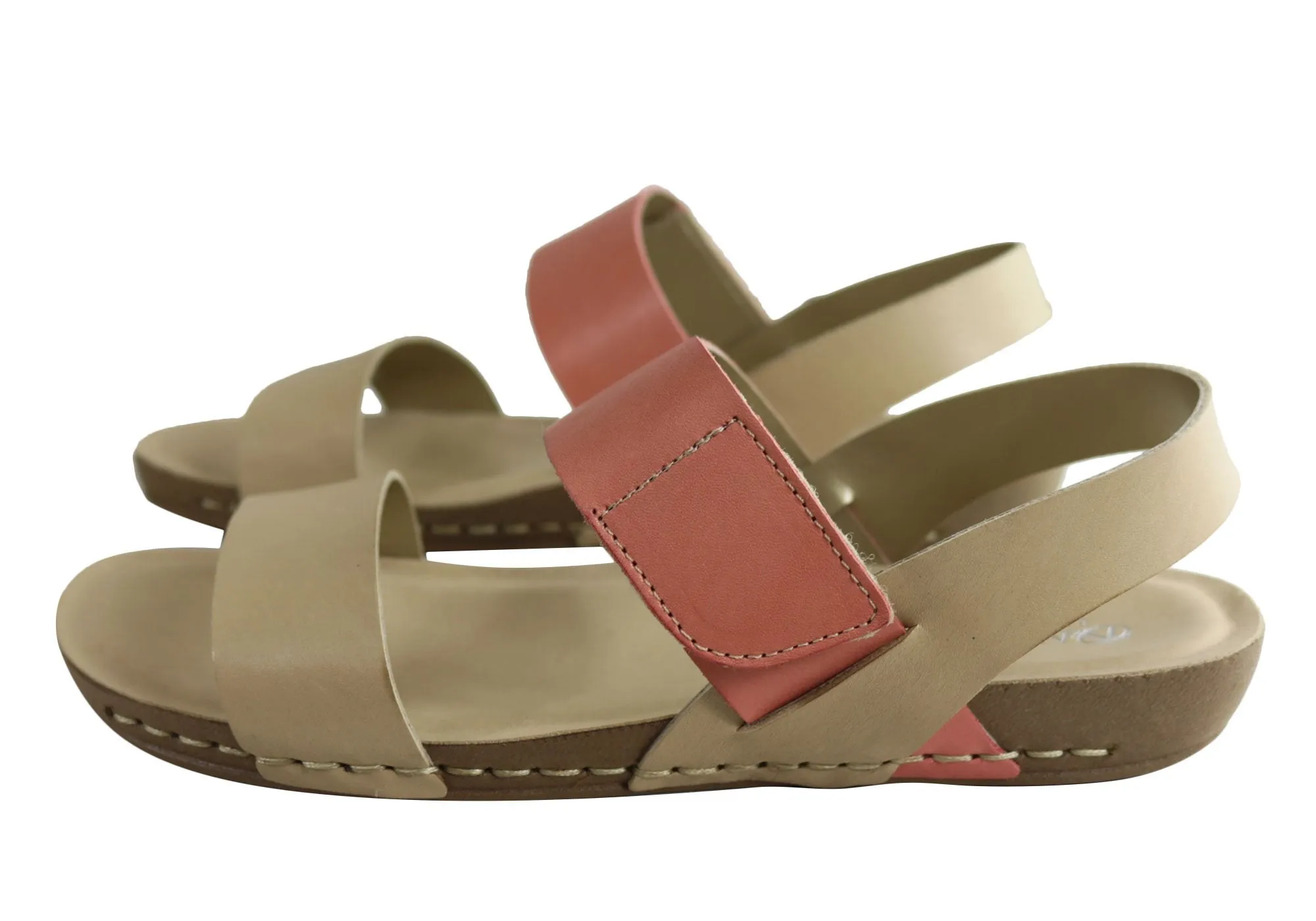 Andacco Mira Womens Comfortable Leather Sandals Made In Brazil