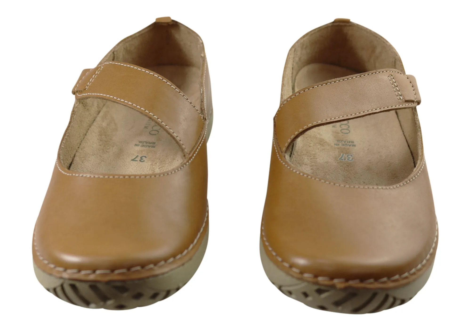 Andacco Oatley Womens Comfortable Leather Shoes Made In Brazil