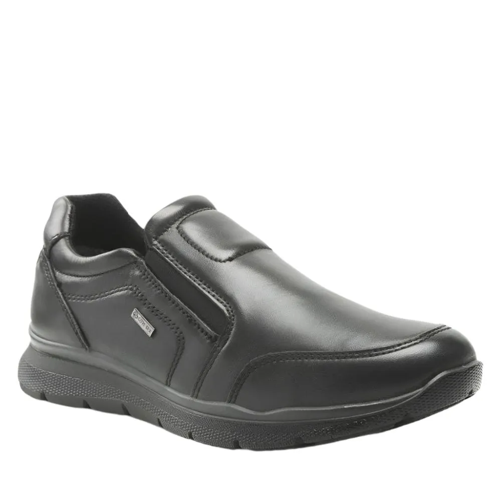 Ara Men's Barry Gore-Tex Slip-On Black Leather