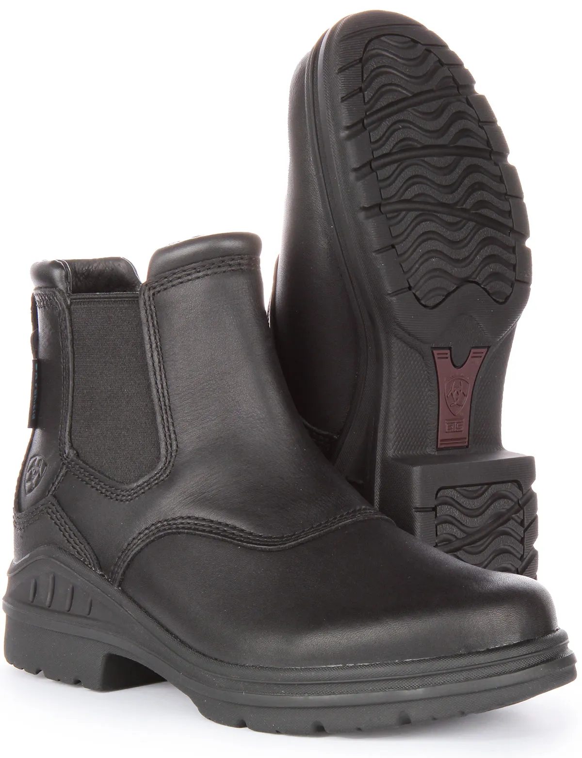 Ariat Barnyard Twin Waterproof In Black For Women