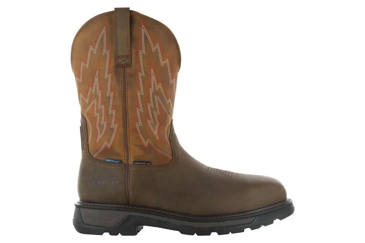 Ariat Big Rig Western Work Waterproof Composite Toe Boot