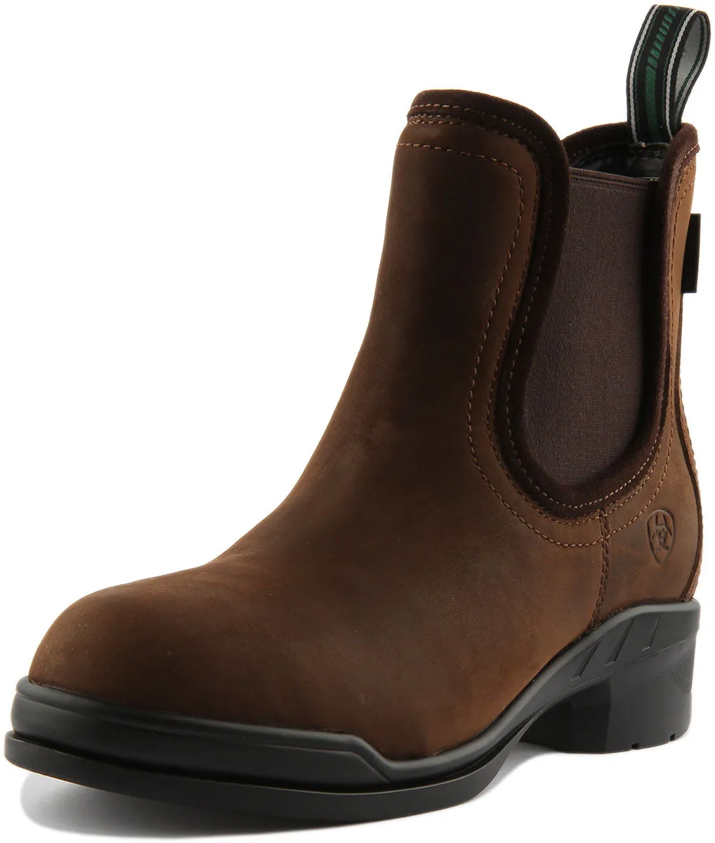 Ariat Keswick Steel Toe In Brown For Women