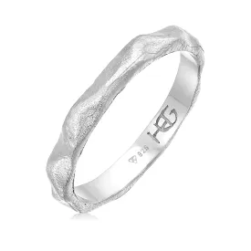 Babylon Ring, silber