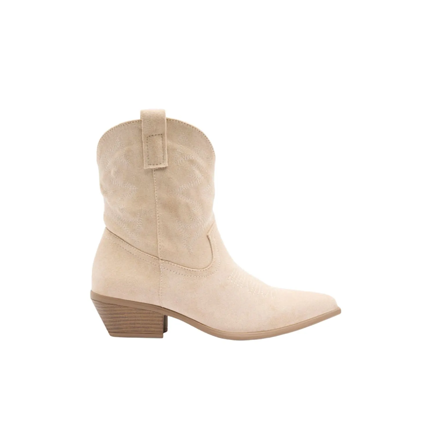 Baxter Womens Ada Western Boot Cream