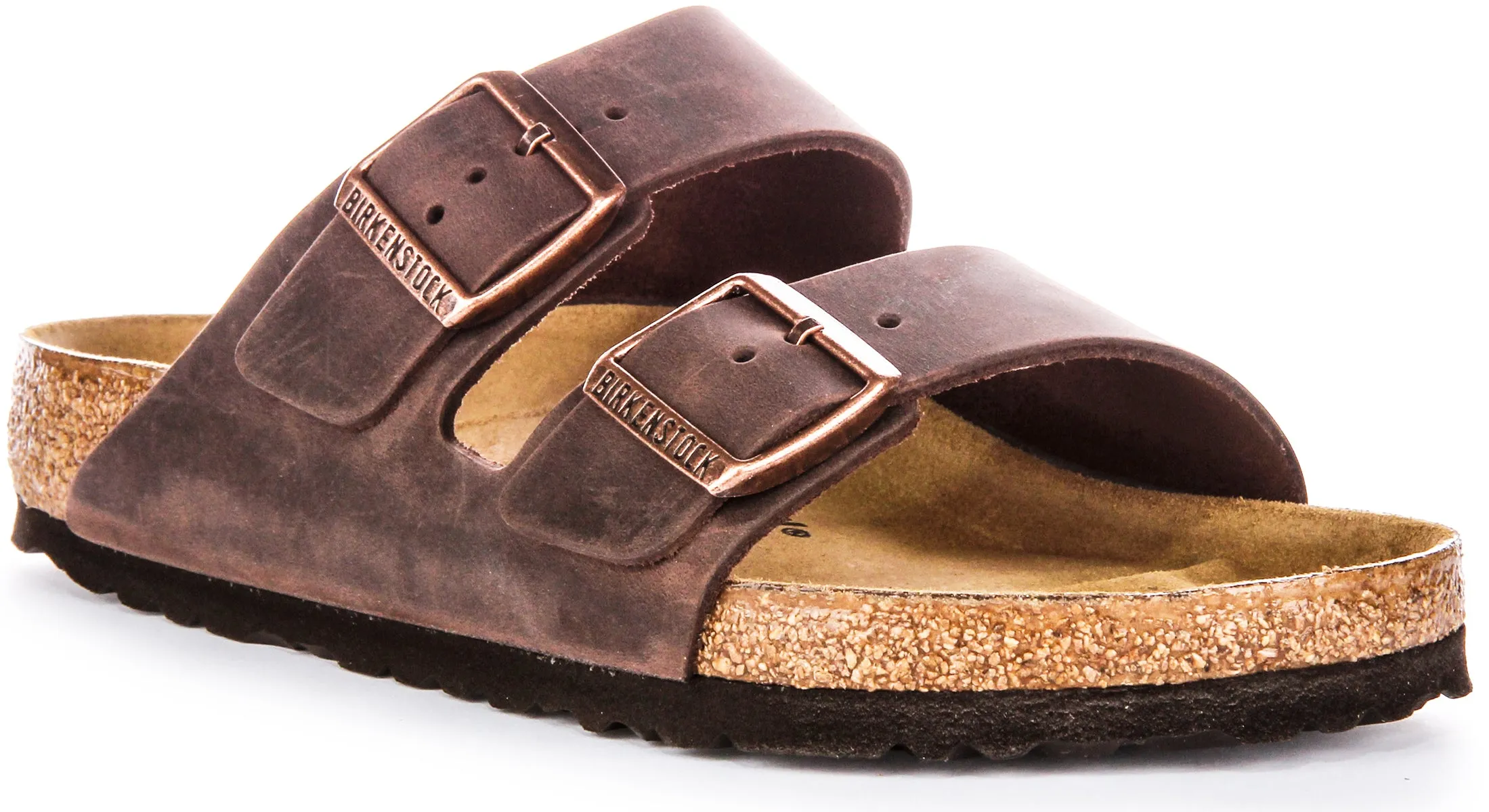 Birkenstock Arizon BS In Dark Brown | Regular Fit