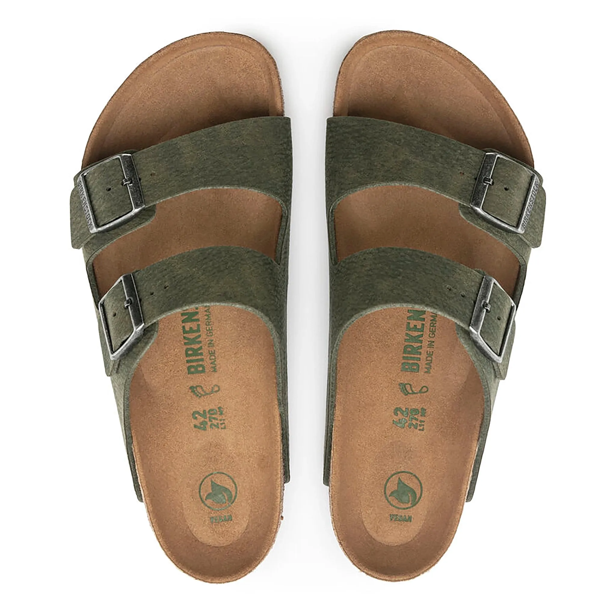 BIRKENSTOCK Arizona Sandal - Vegan Desert Dust Thyme