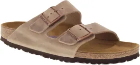 Birkenstock Arizona Tobacco Oiled Leather Soft Footbed