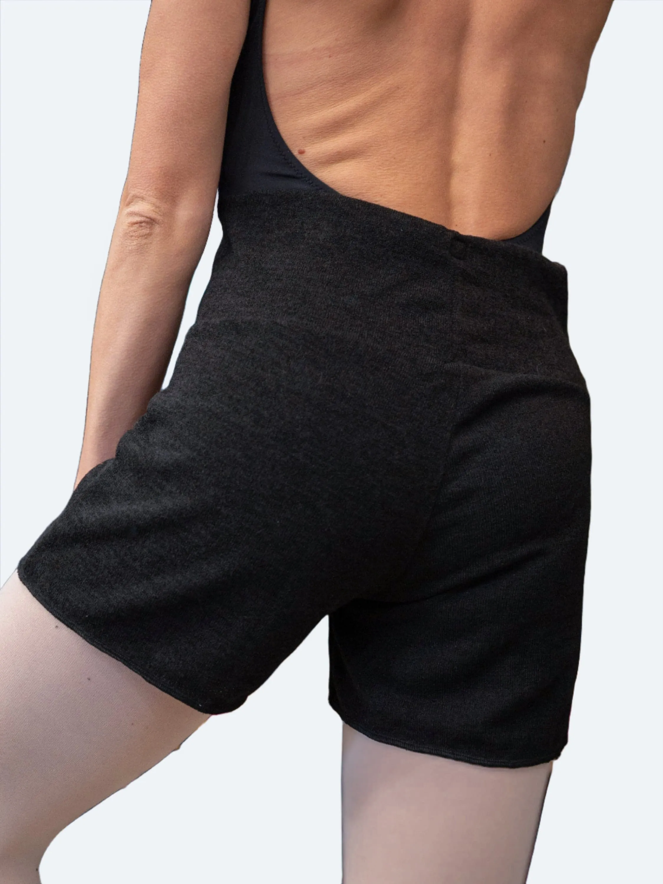 Black Warm-up Dance Shorts MP918