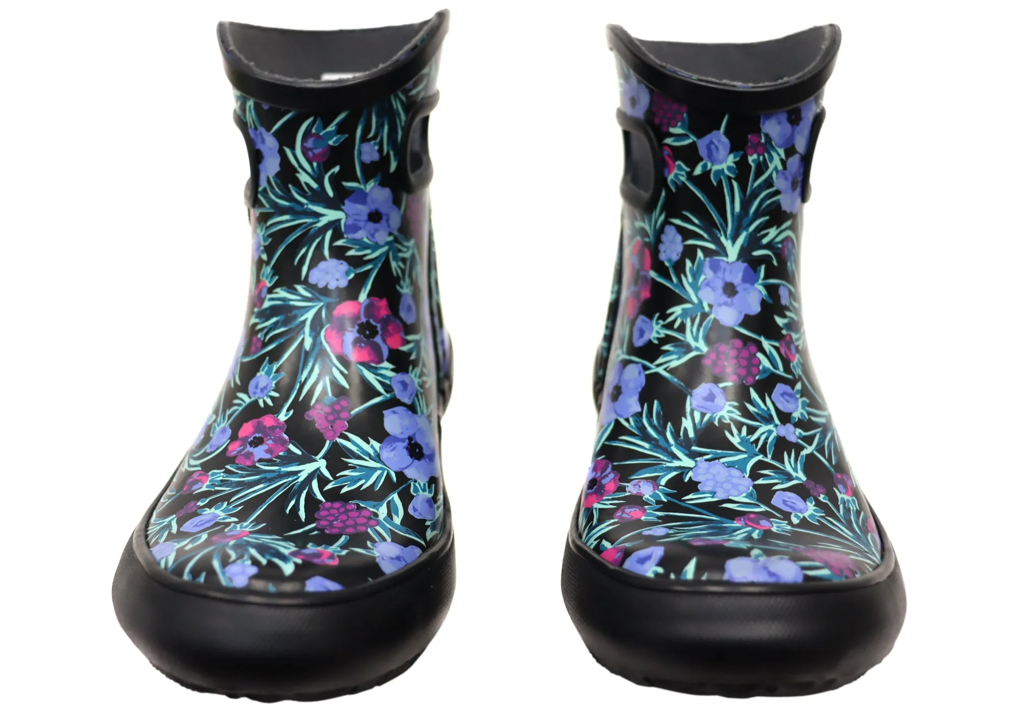 Bogs Womens Patch Ankle Boot Floral General Purpose Gumboots