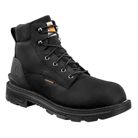 Carhartt - Men's 6" Ironwood Black Waterproof Work Boot - FT6001