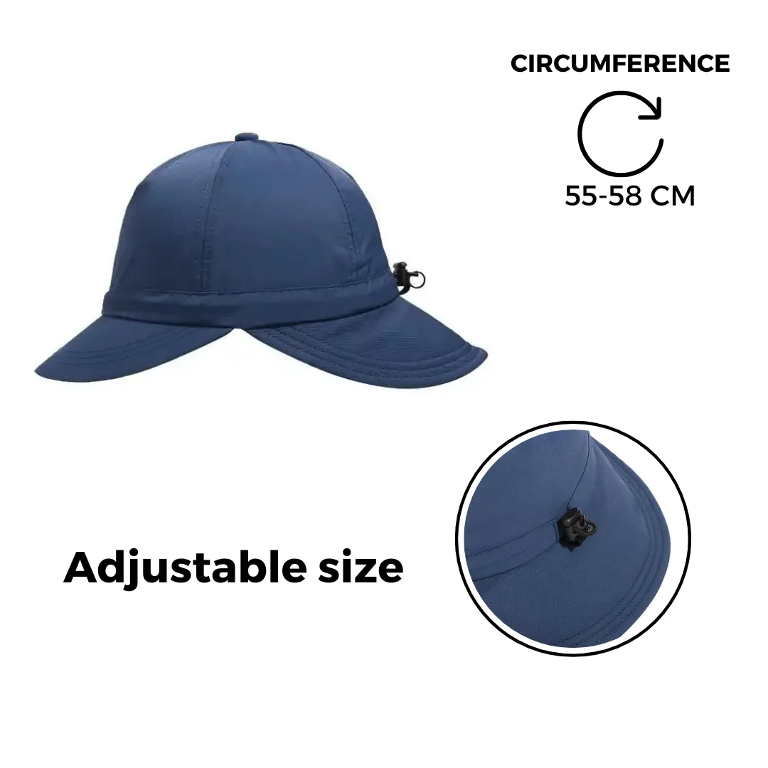 Chokore Double Brim Baseball Cap (Blue)