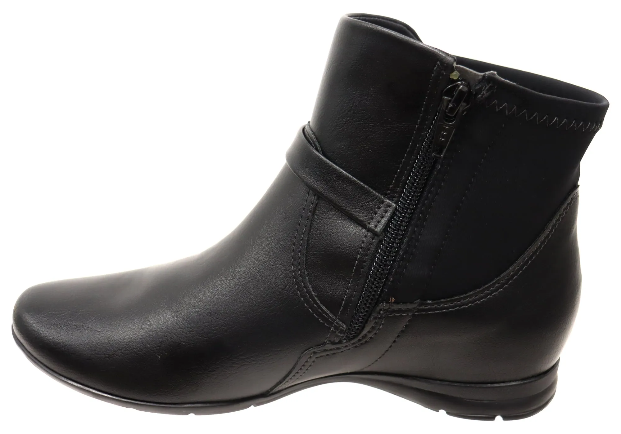 Comfortflex Helena Womens Brazilian Comfortable Ankle Boots