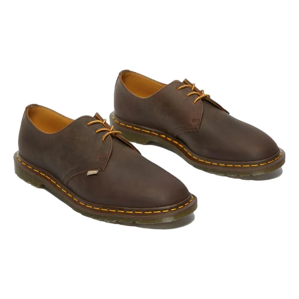 CONSIGNMENT- DR. MARTENS JJJJOUND DARK BROWN CRAZY HORS-BROWN