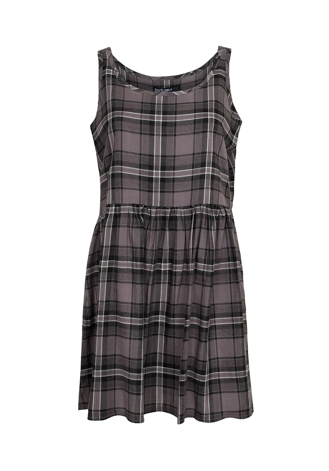 DOLLY CHECK MINI DRESS