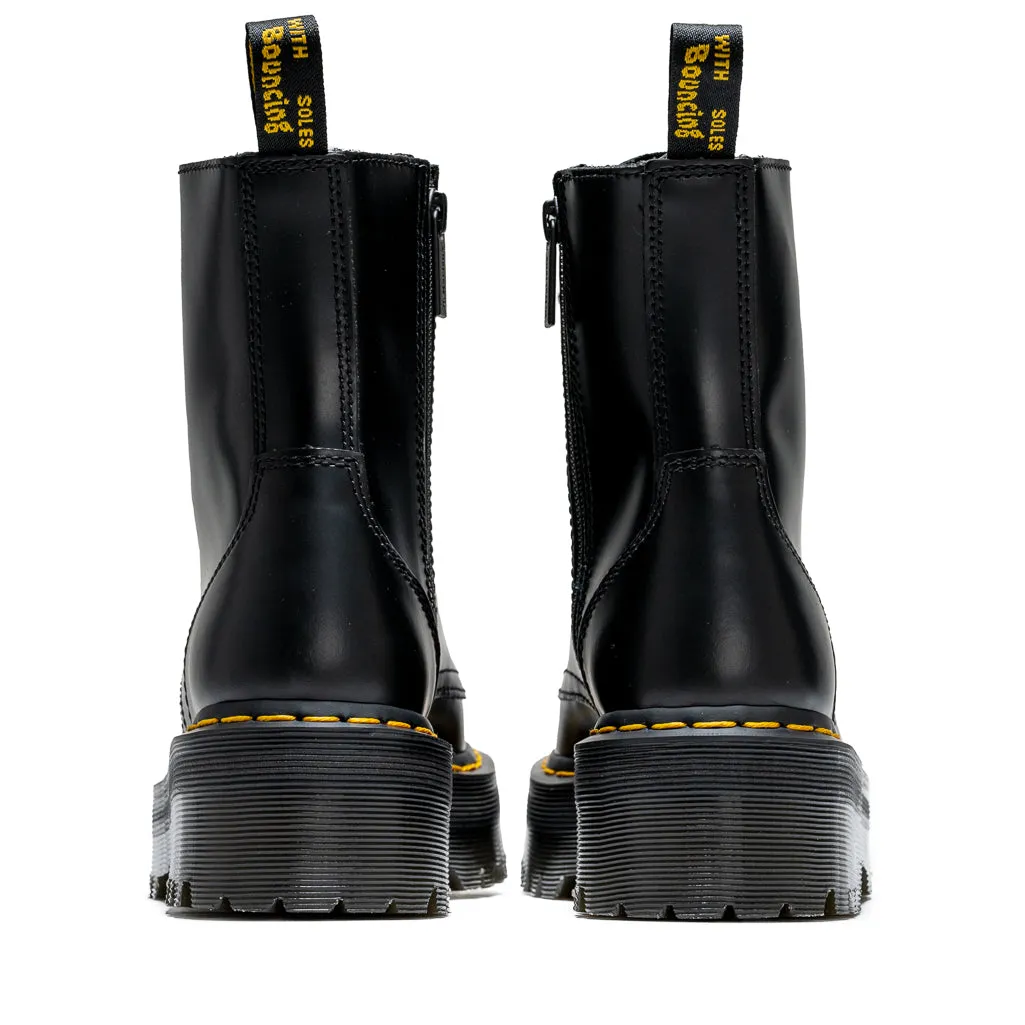 Dr. Martens Jadon Platform Boot - Black Polished