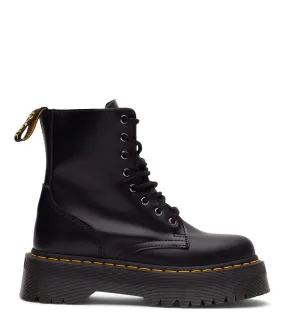 Dr. Martens Women's Jadon Smooth Leather Platform Boots Black