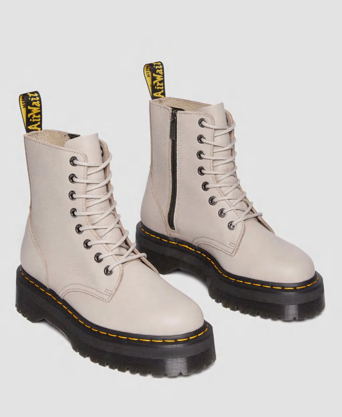 Dr.Martens Jadon III Pisa Vintage Taupe Plateau 31159348