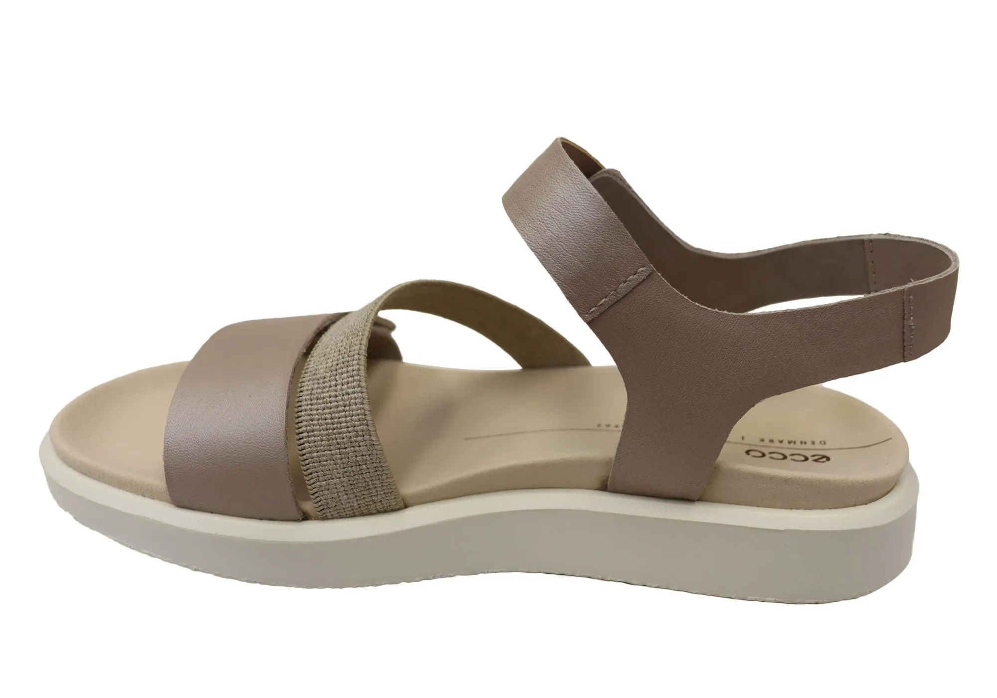 ECCO Womens Flowt Comfortable Leather Sandals