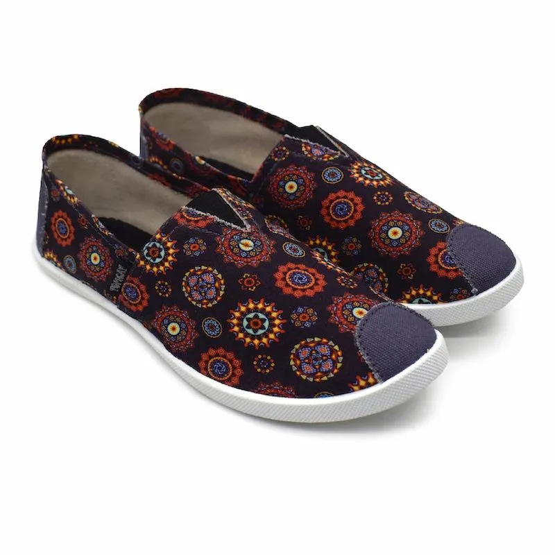 Emmy Chapisha Canvas Shoes - Multi Purple