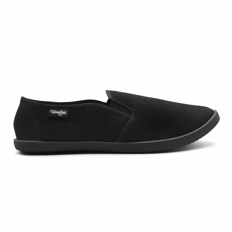 Emmy Salama Canvas Shoes - Black