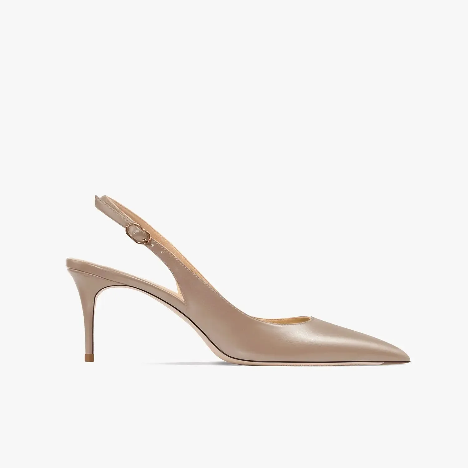 Felicity Matt Grey Slingback Sandal