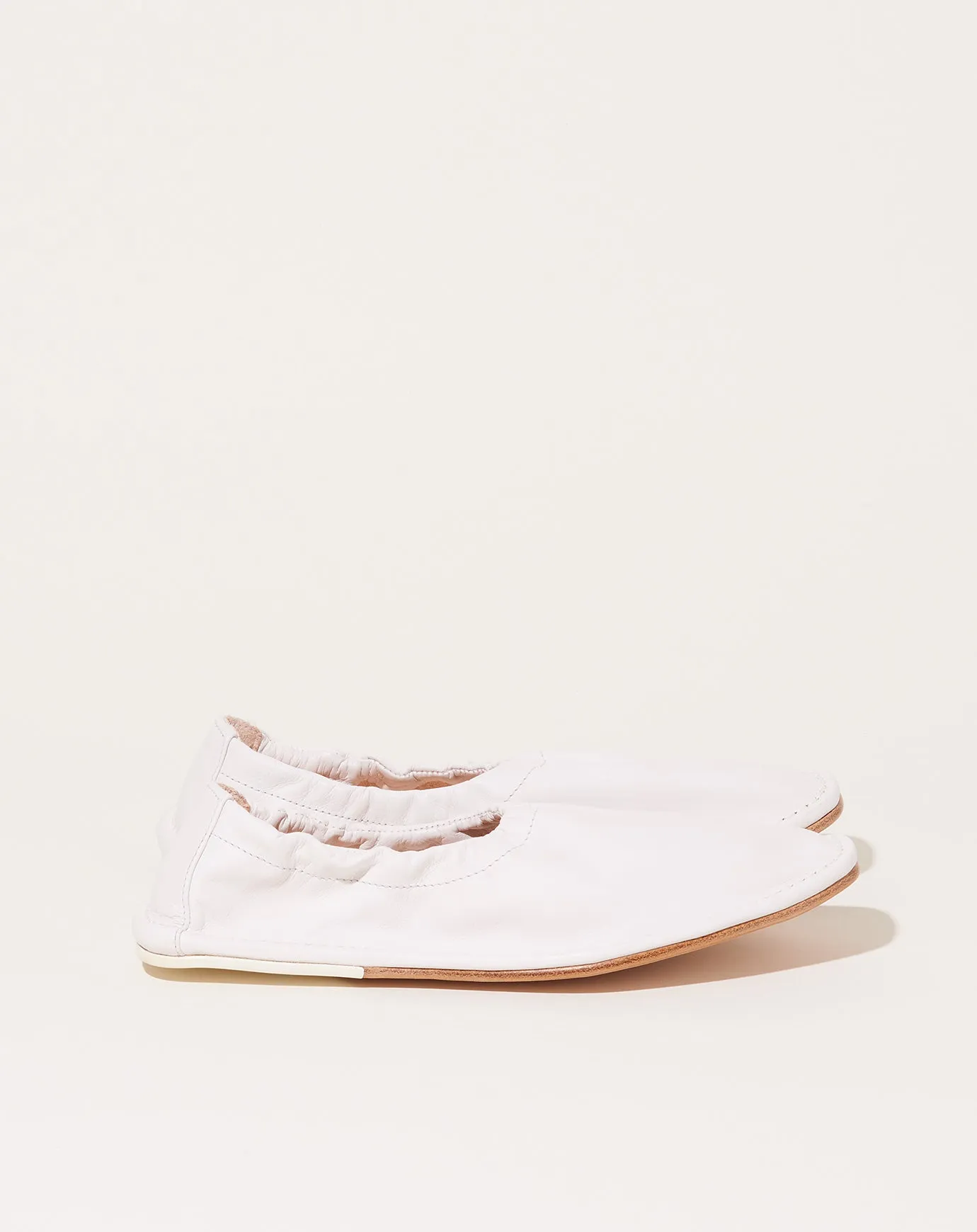 Flat Ballet in White