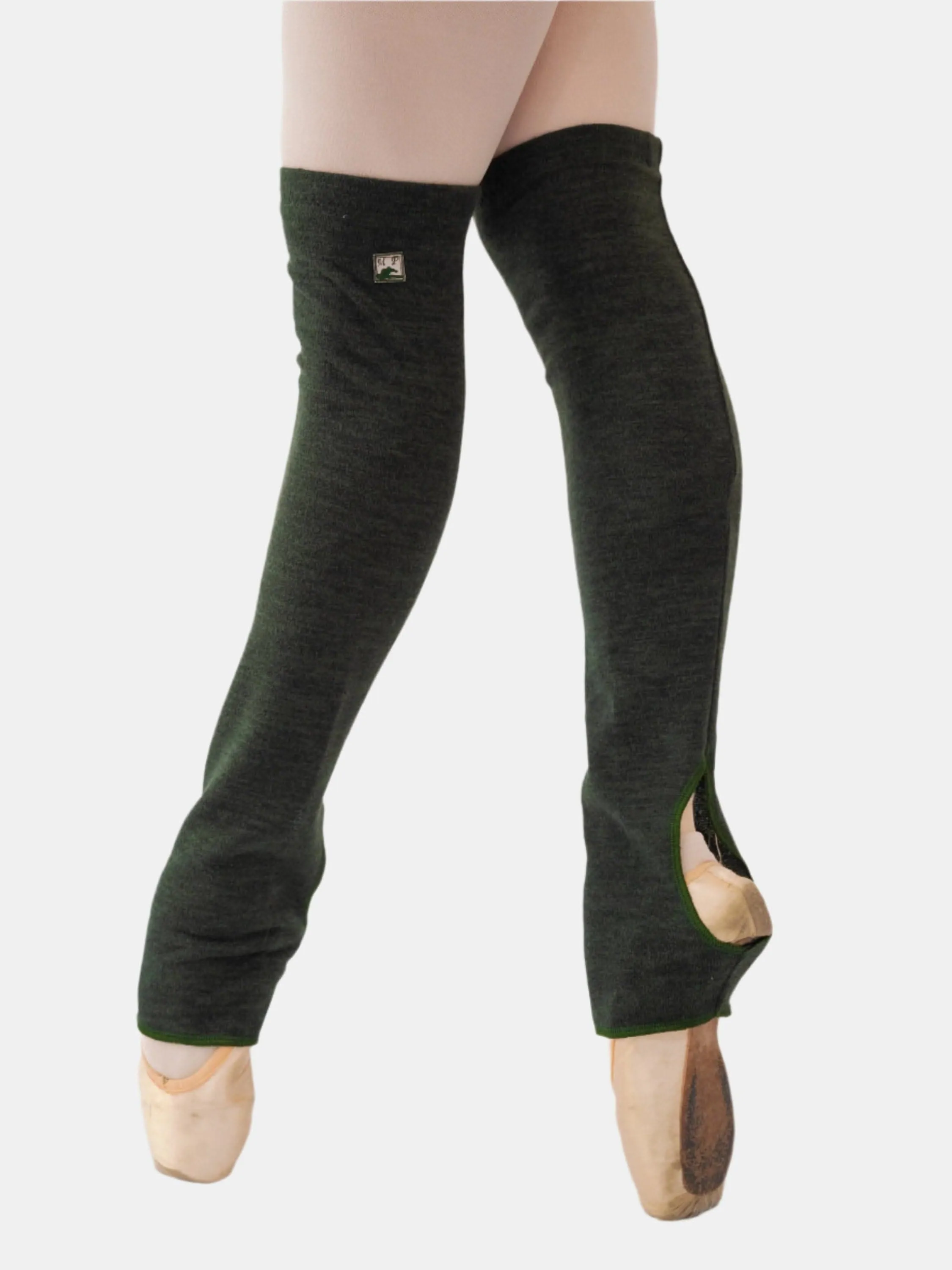 Green Short Dance Leg Warmers MP921