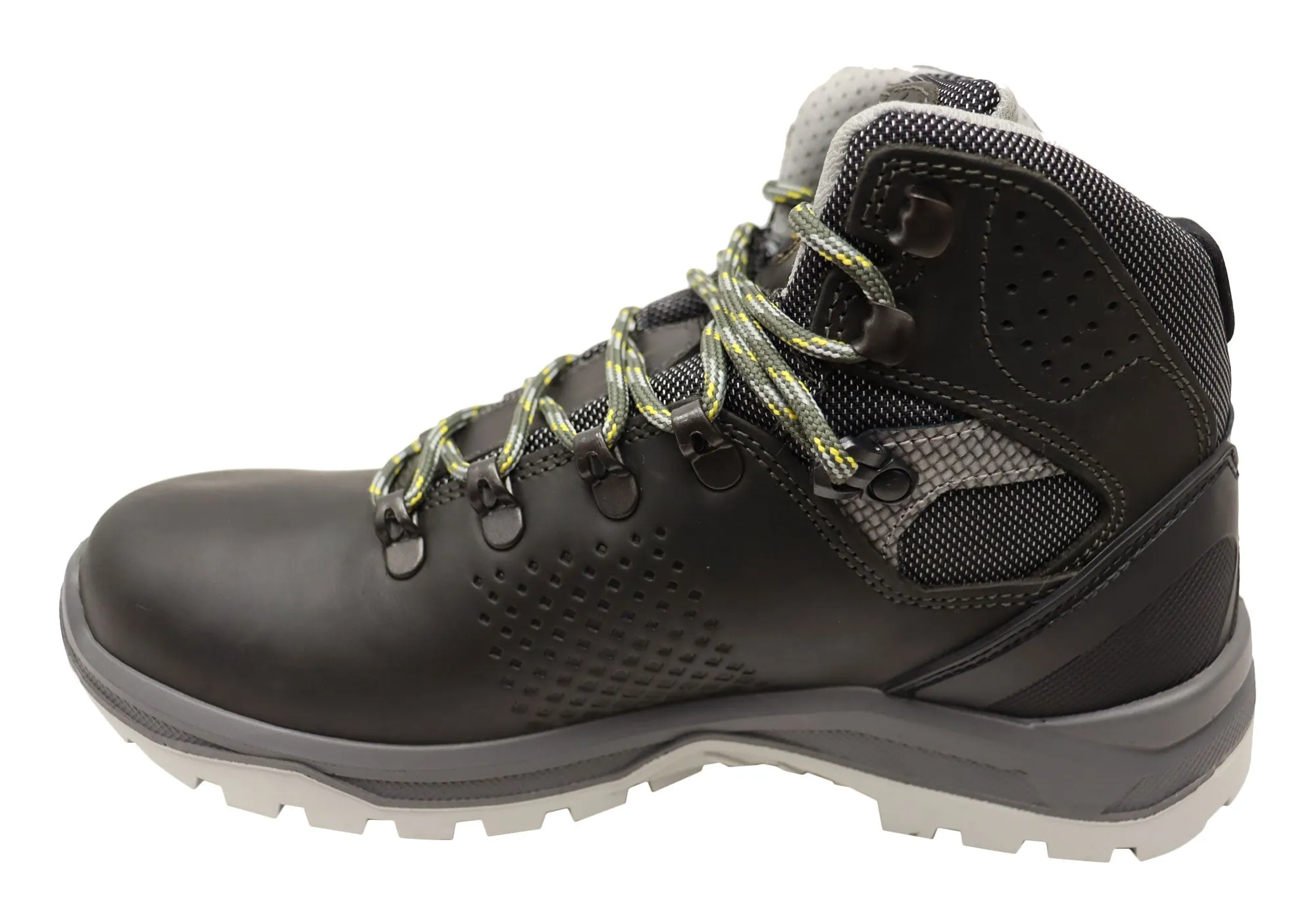 Grisport Womens Pinnacle Mid Hiking Waterproof Boots Made In Italy