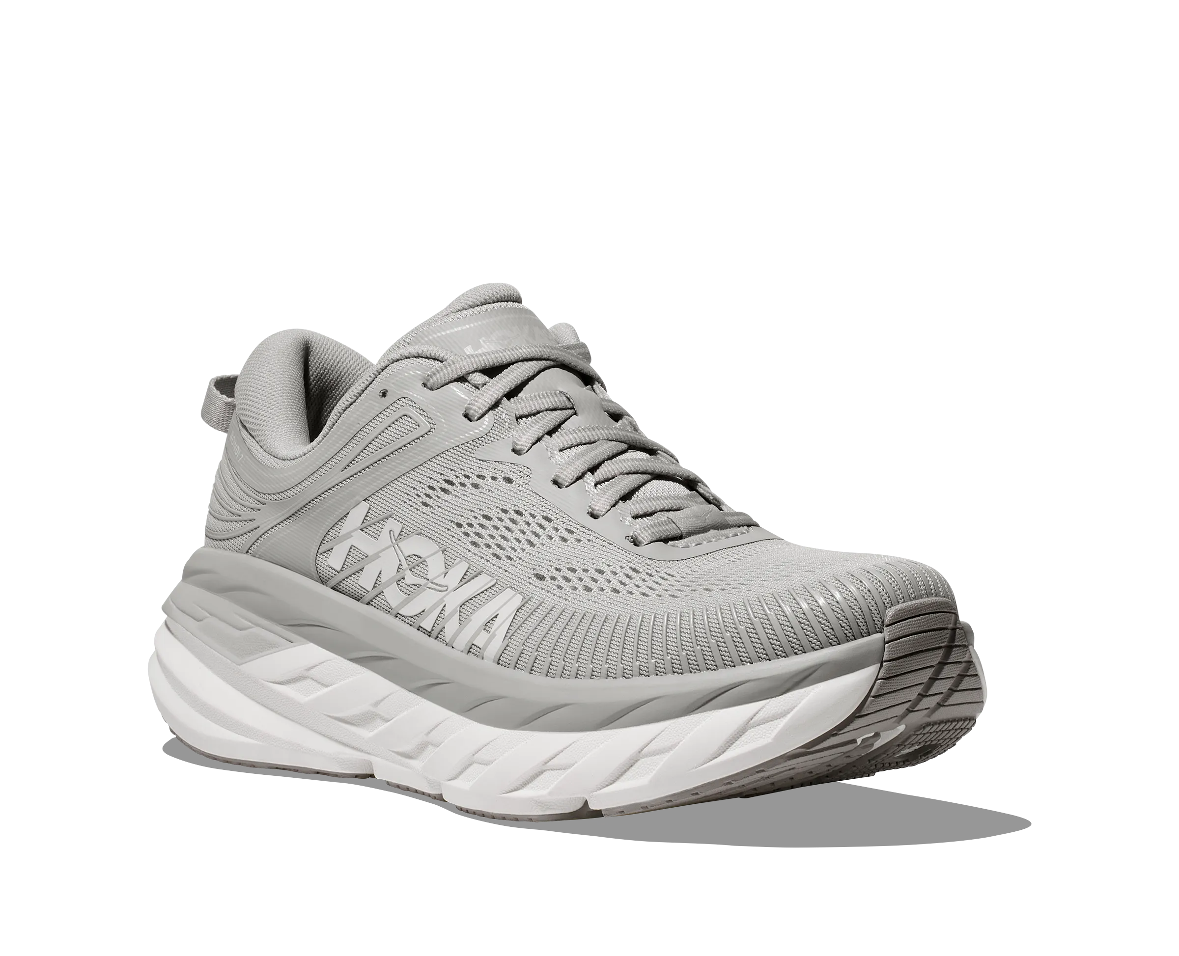 HOKA BONDI V7 WOMEN'S MEDIUM GREY