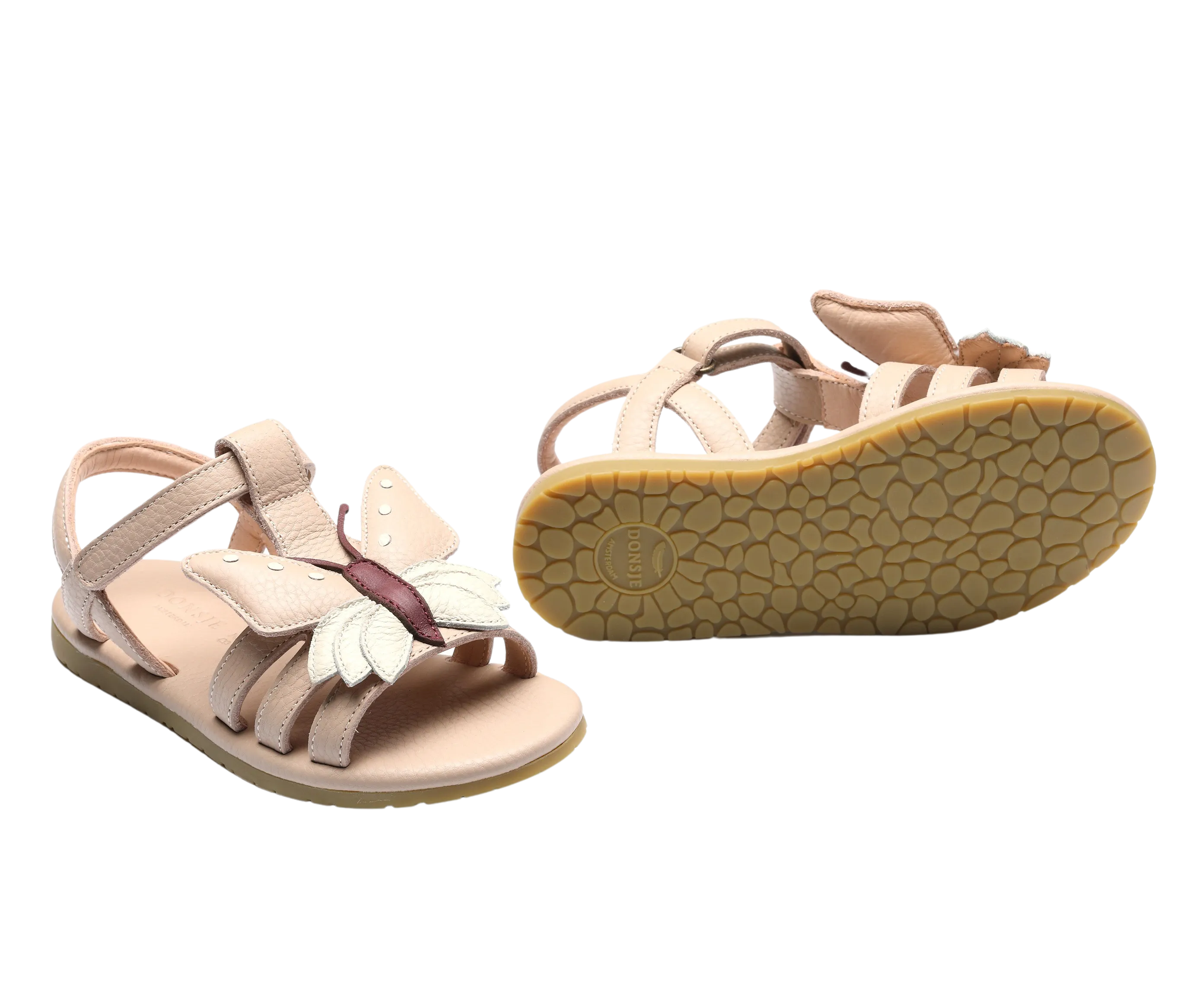 Iles Sky Sandals | Butterfly | Light Rose Leather