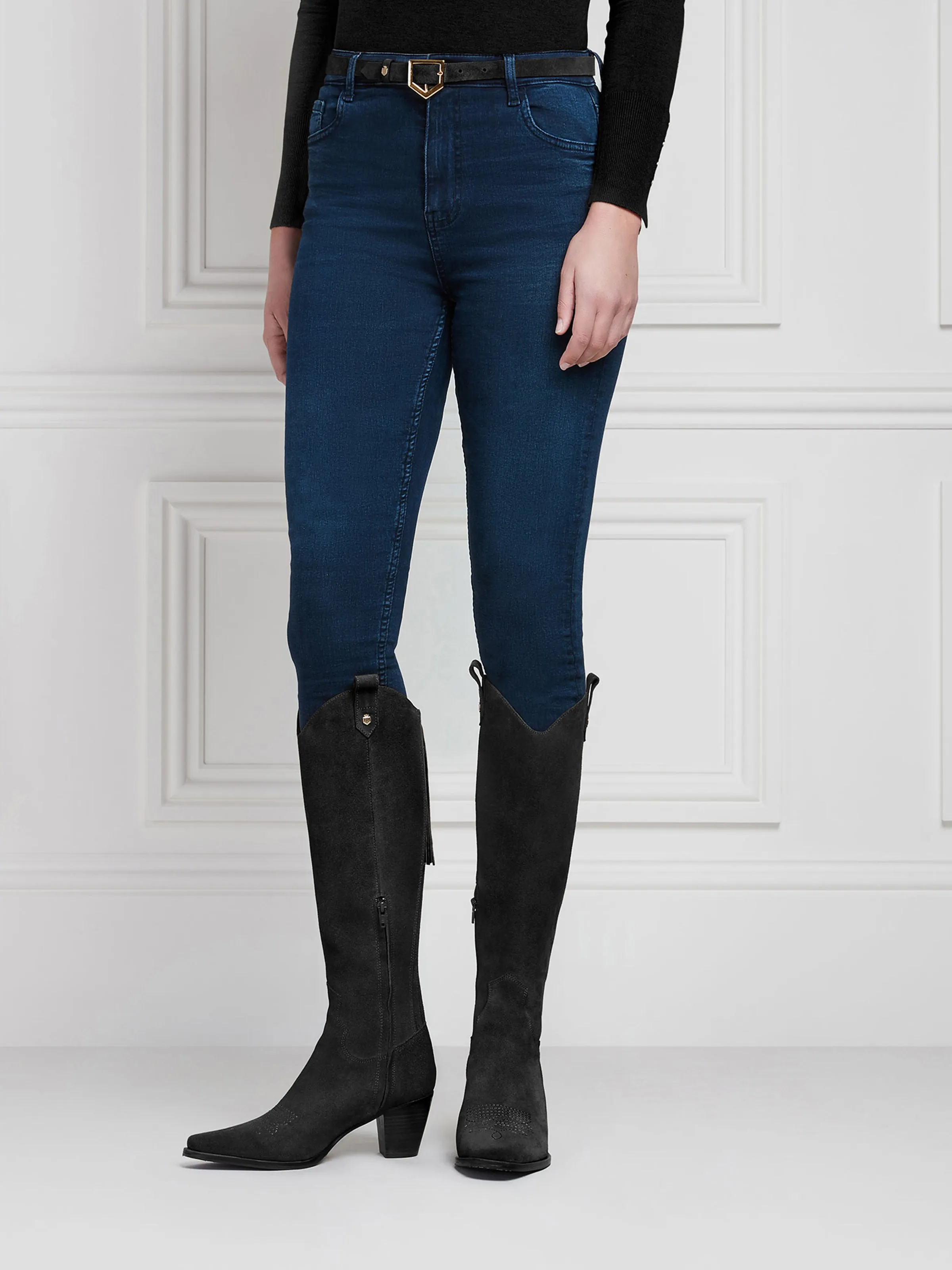 Limited Edition | Knee High Rockingham - Black