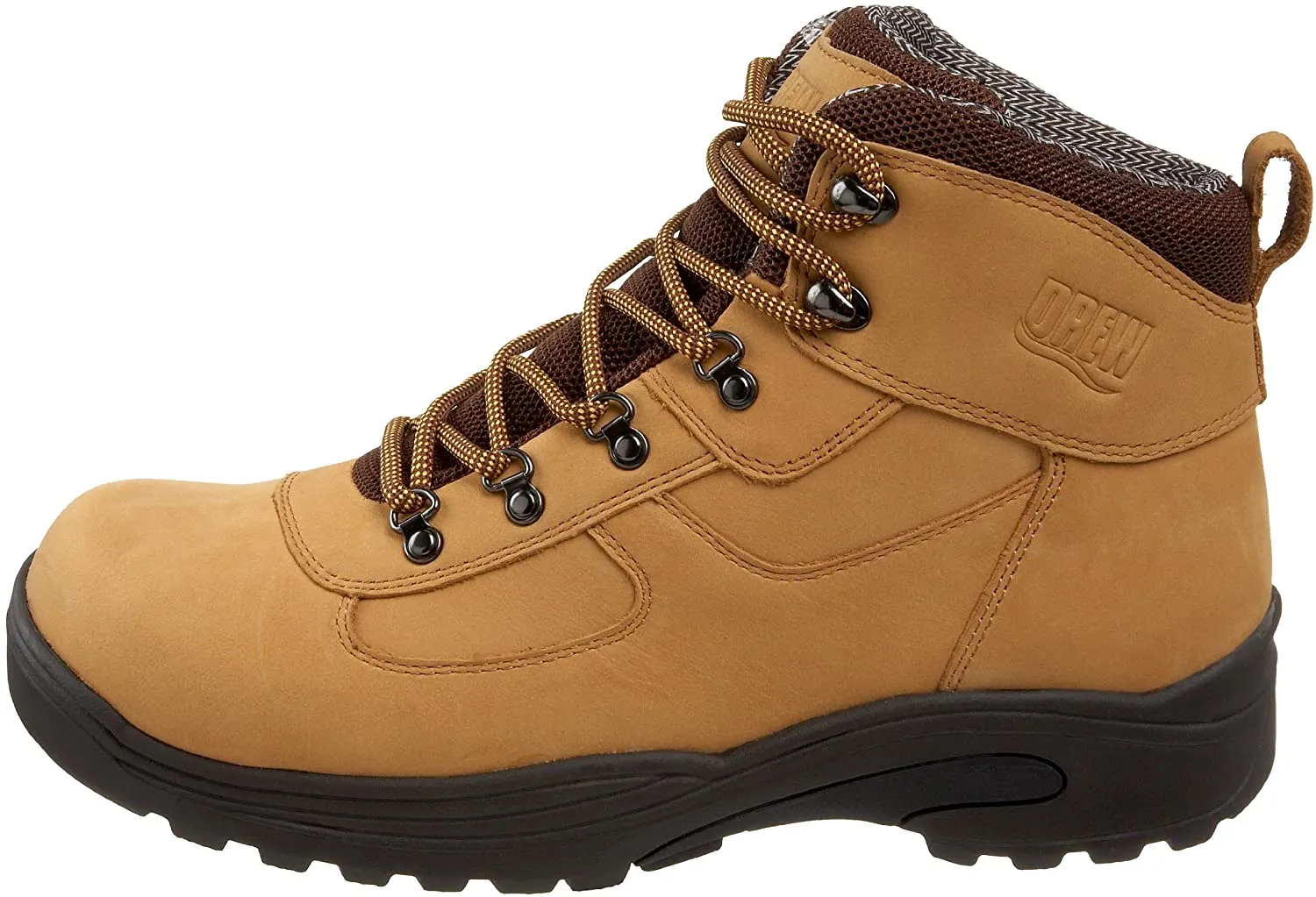 Men's Wide Fit Drew Rockford Waterproof Boots - Wheat