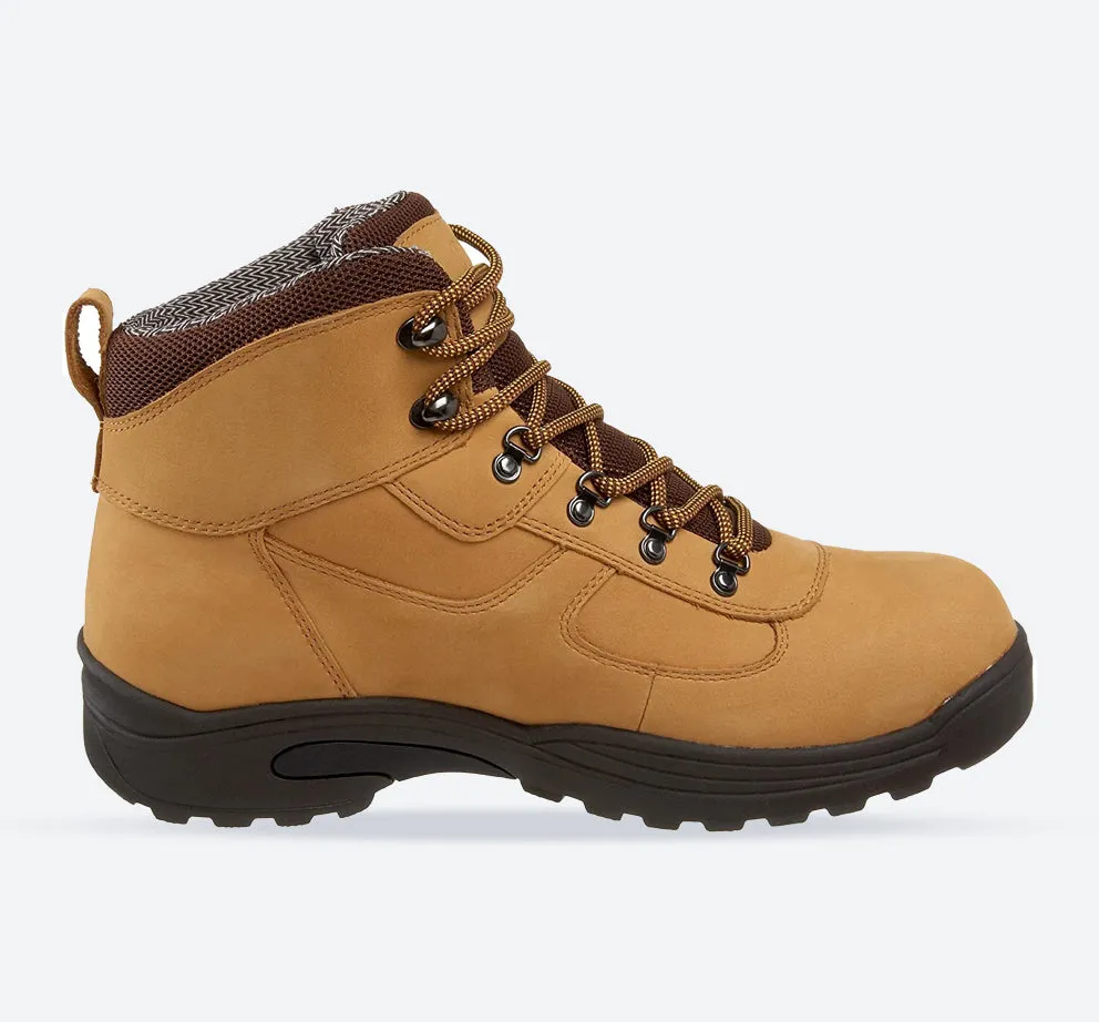 Men's Wide Fit Drew Rockford Waterproof Boots - Wheat