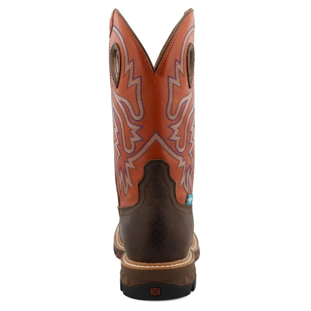 Men's12" Western Work Boot