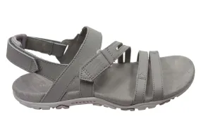 Merrell Womens Sandspur Rose Convert Comfortable Leather Sandals