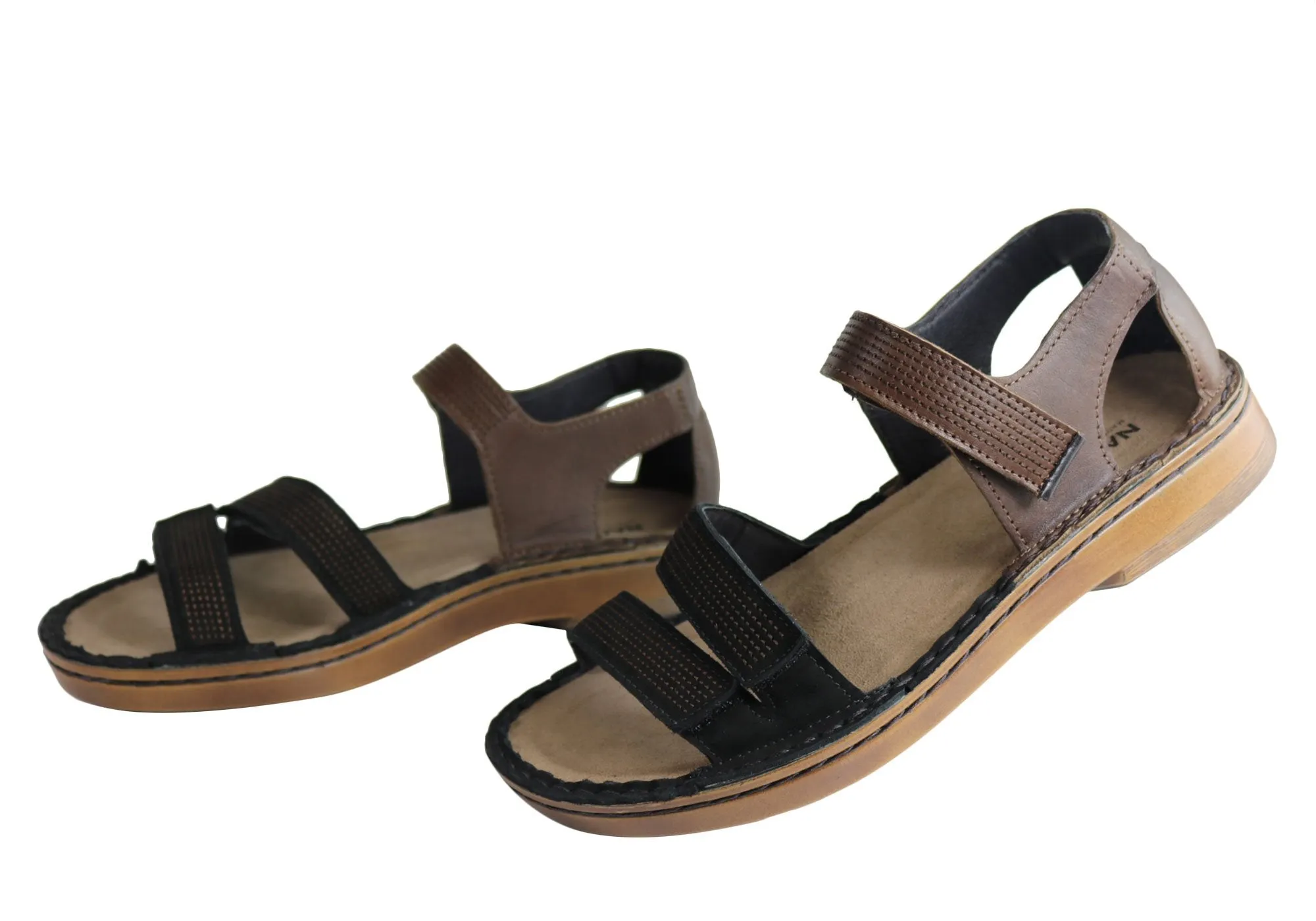 Naot Amarante Womens Leather Wide Fit Orthotic Friendly Sandals