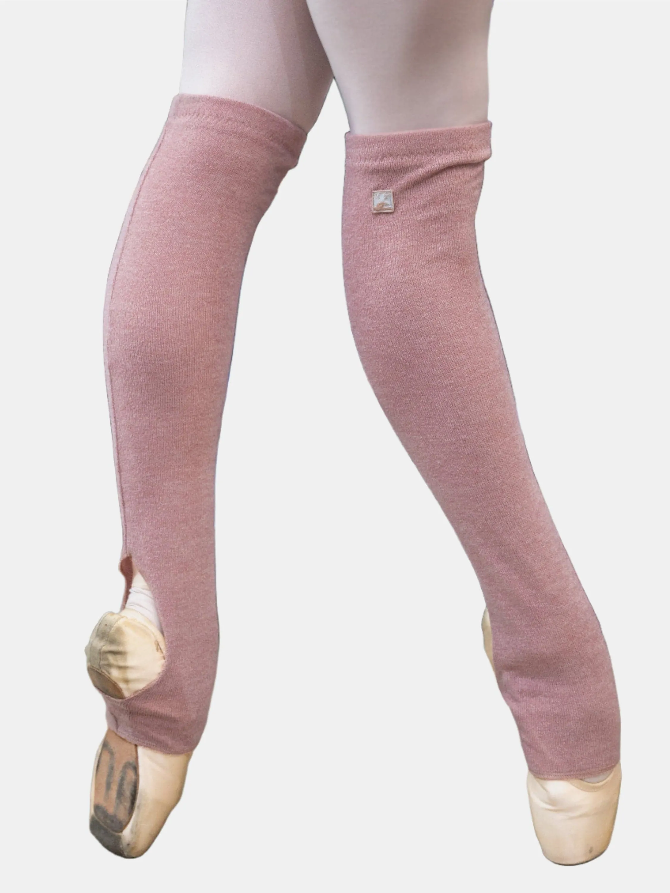 Old Rose Short Dance Leg Warmers MP921