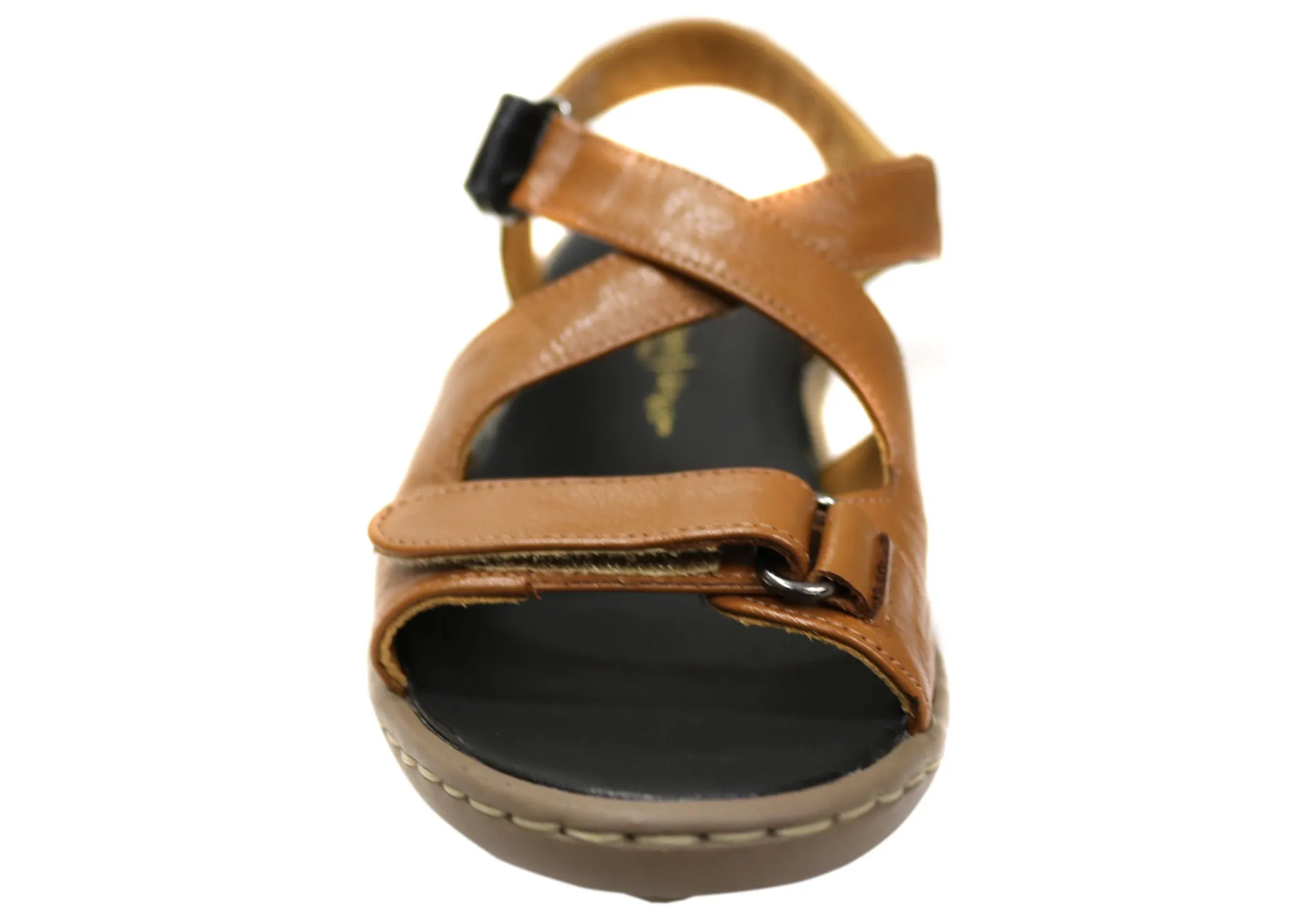 Opananken Donna Womens Comfortable Brazilian Leather Sandals