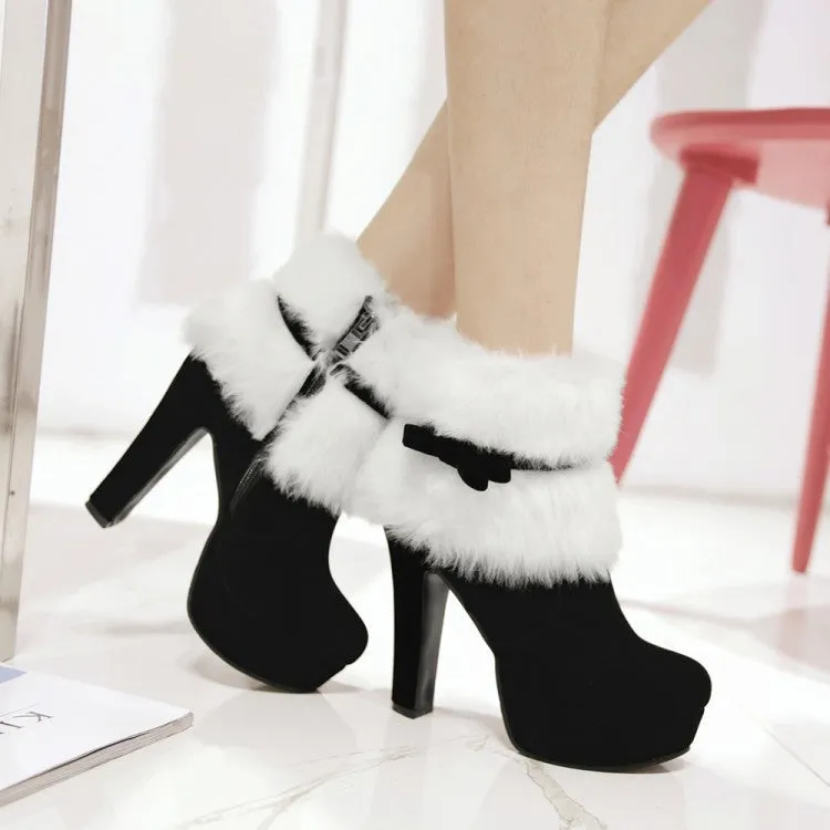 Plush Winter Boots