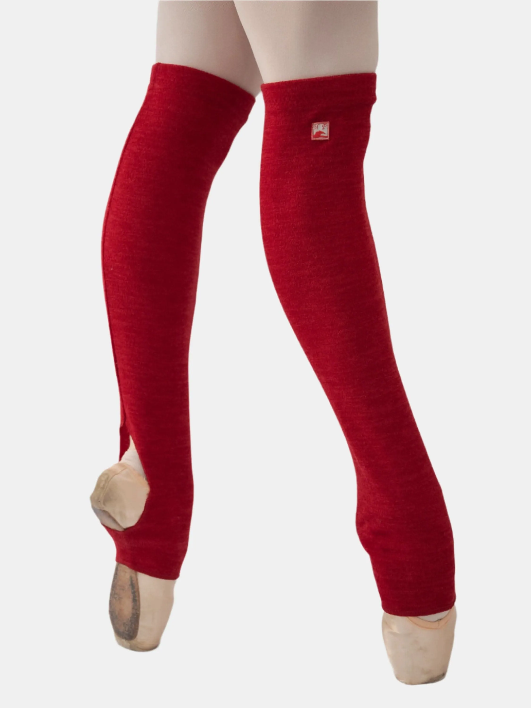 Red Short Dance Leg Warmers MP921